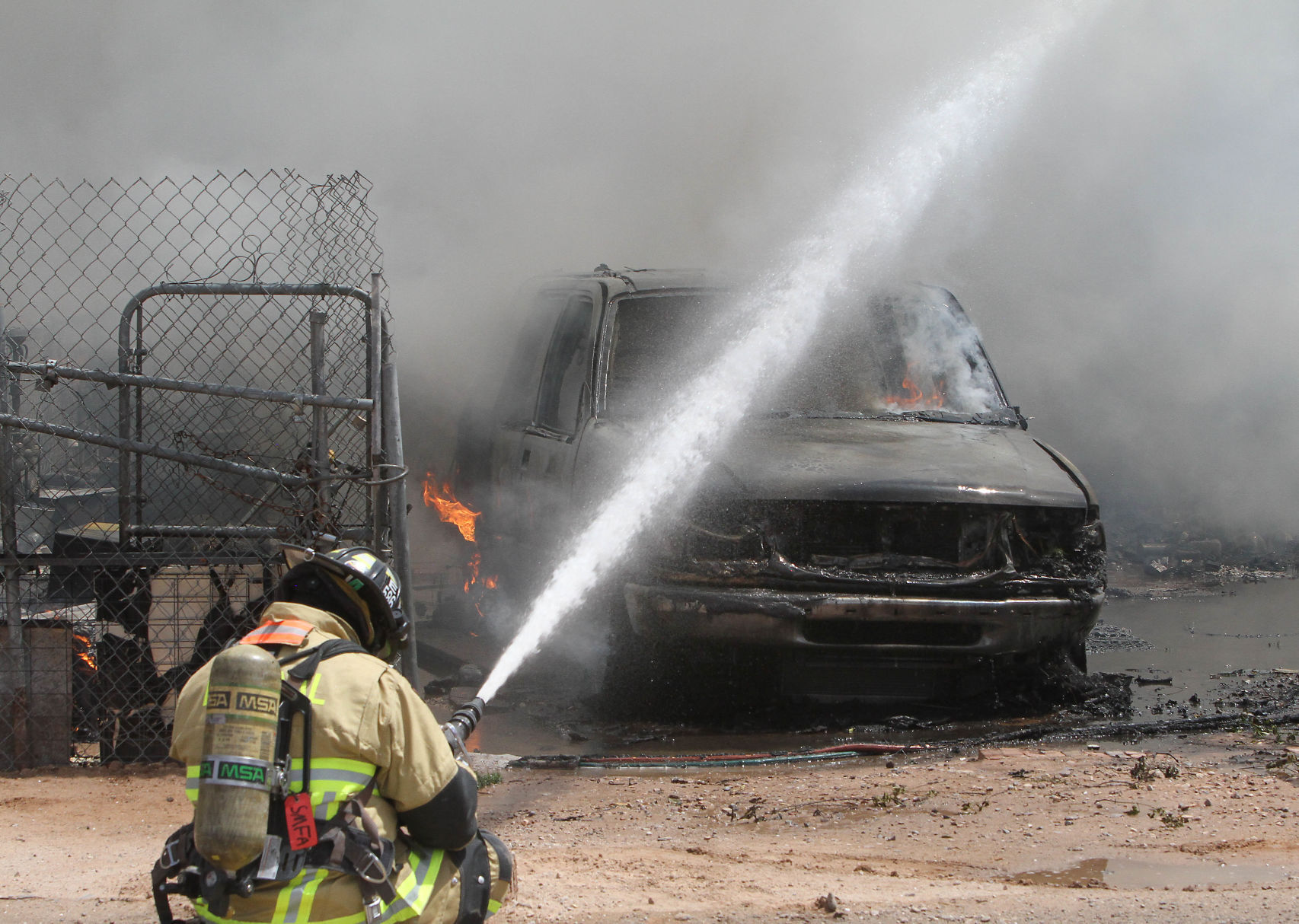 Home destroyed by fire